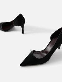 Jett D'Orsay Pump 85mm,KHAITE,BLACK,Image 2