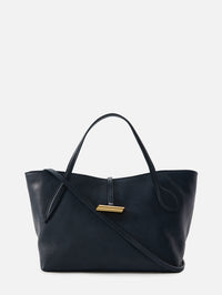 Petite Penne Tote,LIFFNER,NAVY/GOLD,Image 1