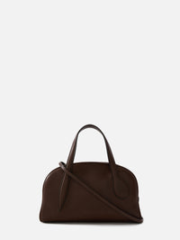 Bowling Mini Bag,LIFFNER,DARK BROWN,Image 3