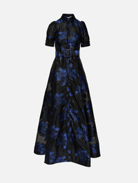 Alexandra Gown,REBECCA VALLANCE,NAVY,Image 1