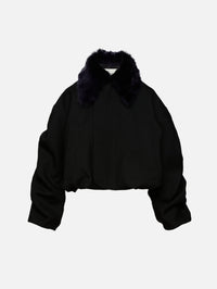 Sanguinetti Bomber Jacket,ANONLYCHILD,BLACK,Image 1