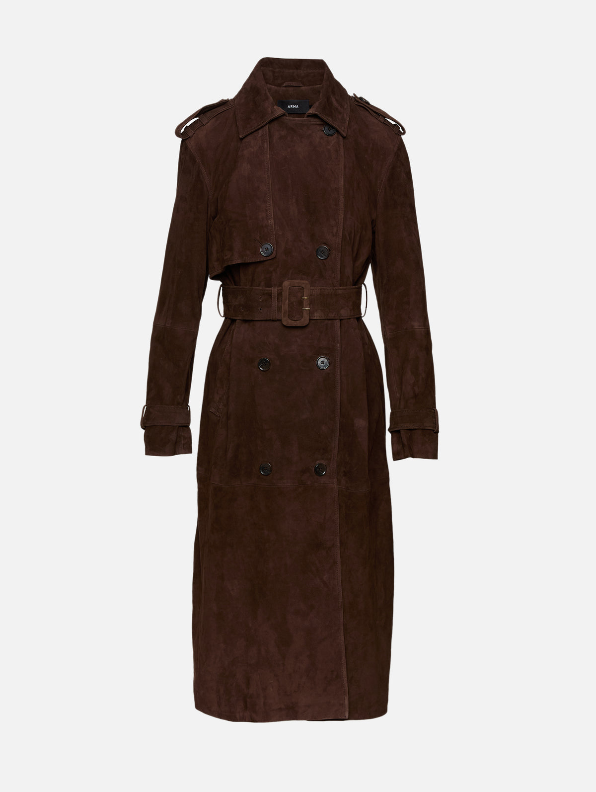 Benedict Overcoat,ARMA,MUD BROWN,Image 1