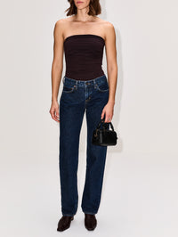 Gwyneth Bodysuit,AGOLDE,CHOCOLATE,Image 2