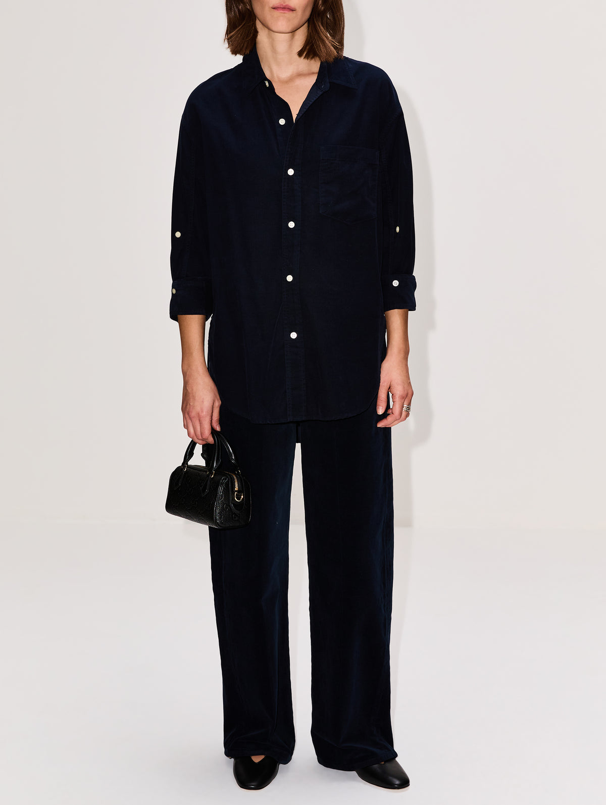 Kayla Shirt,CITIZENS OF HUMANITY,NAVY,Image 2