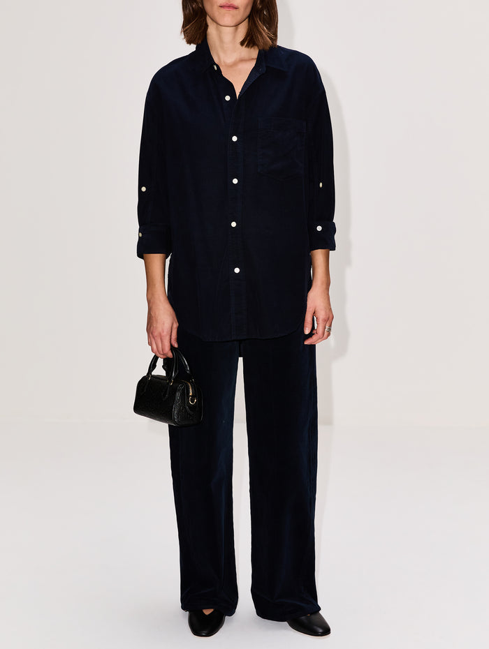 Kayla Shirt,CITIZENS OF HUMANITY,NAVY,Image 1