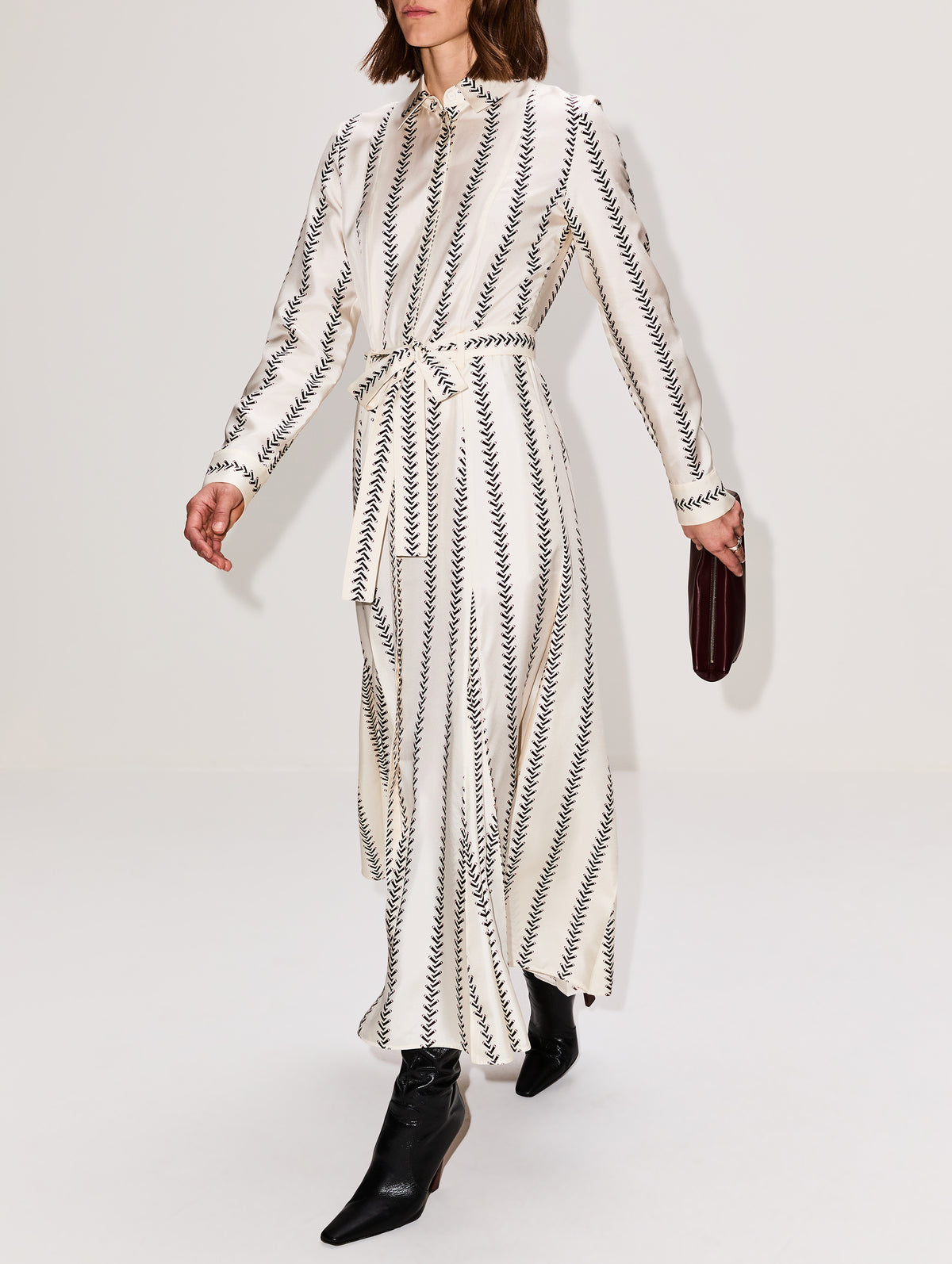 Galway Dress,GABRIELA HEARST,IVORY MULTI,Image 3