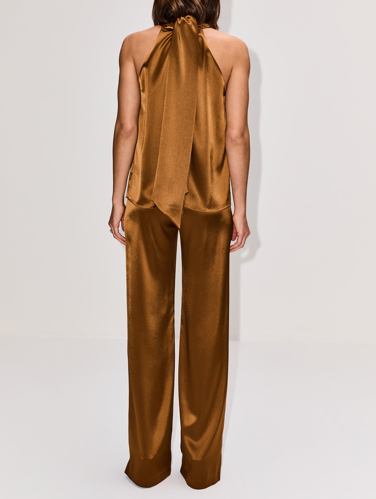 Sister Moon Trouser,GALVAN,TOFFEE,Image 4