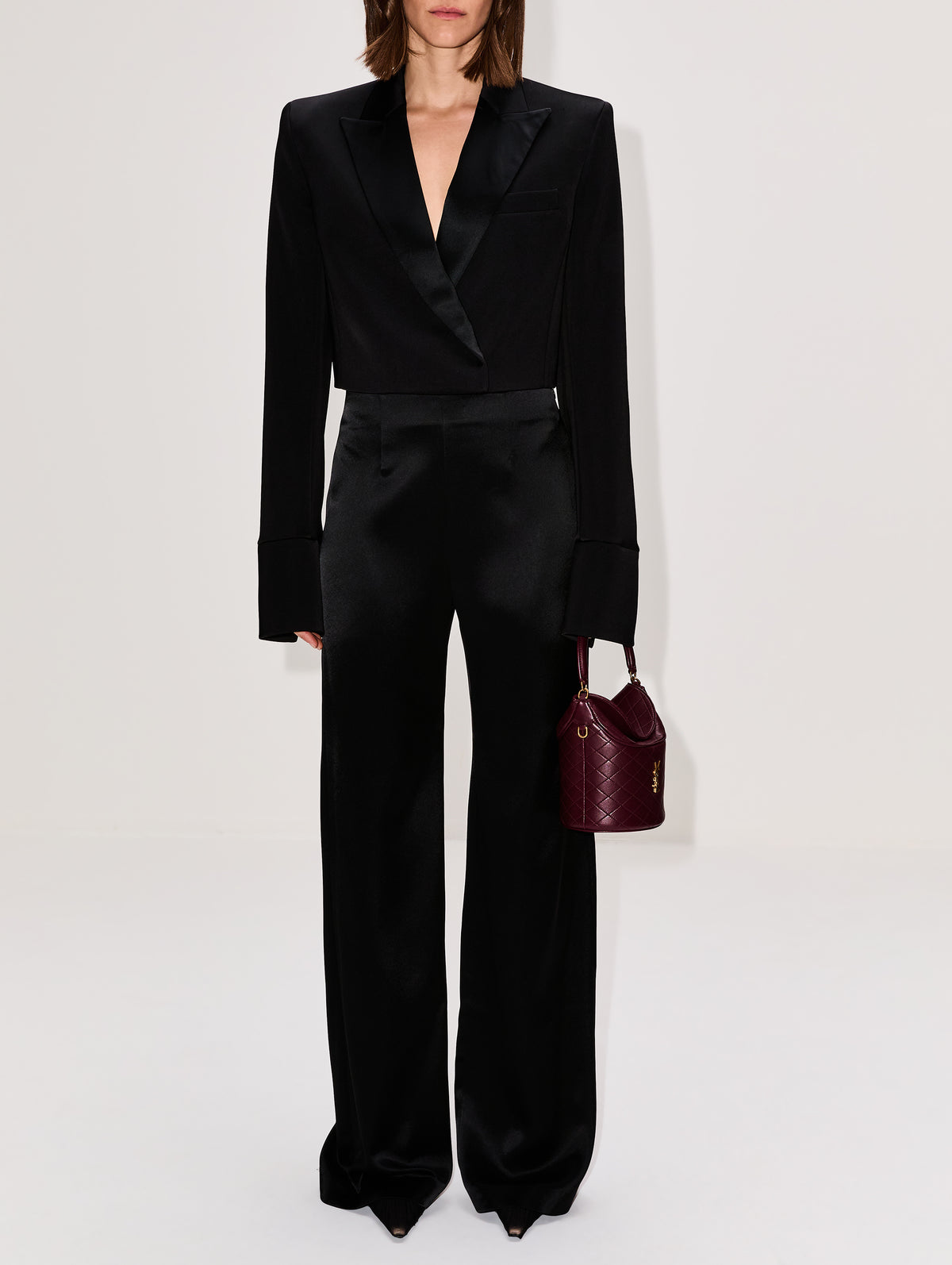 Sister Moon Trouser,GALVAN,BLACK,Image 2