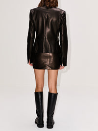 Shiloh Mini Skirt,KALLMEYER,BLACK,Image 4