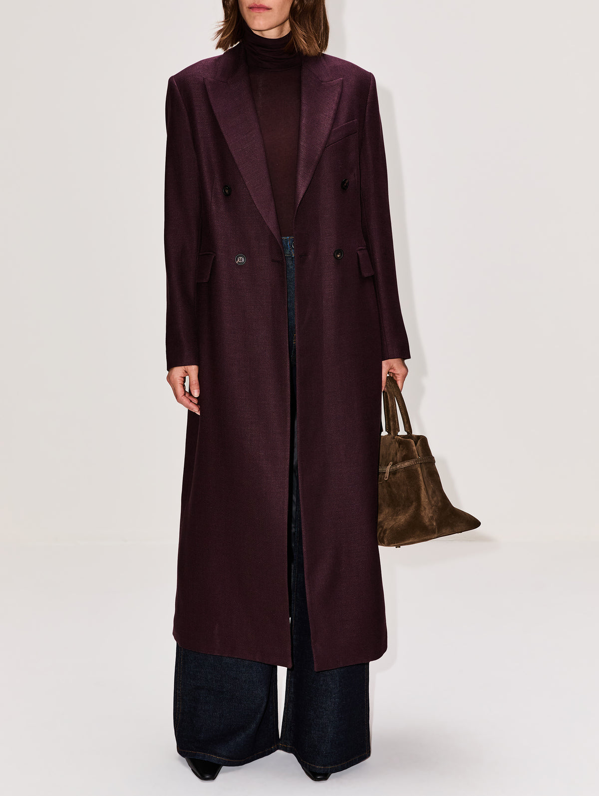 Dust Coat,ELEVENTY,BORDEAUX,Image 2