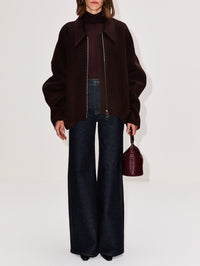 Odin Jacket,KHAITE,DARK BROWN,Image 2