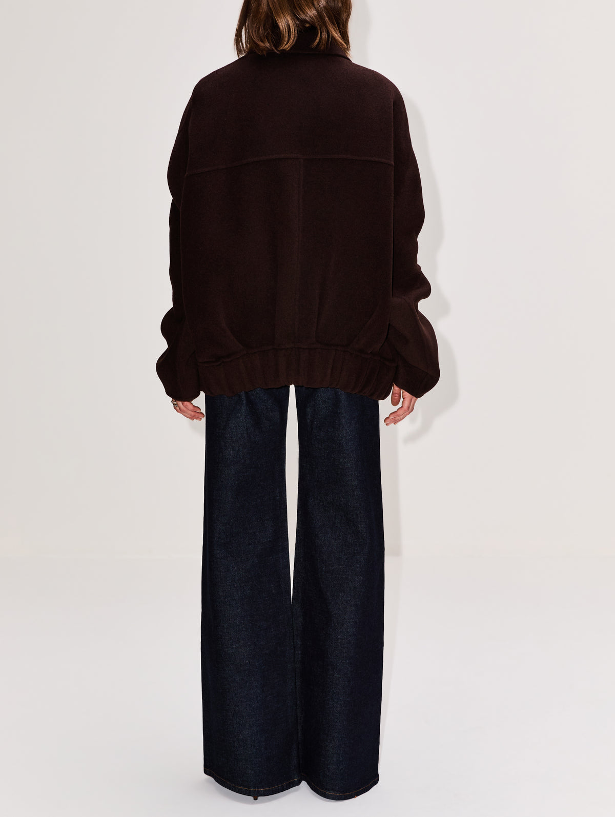 Odin Jacket,KHAITE,DARK BROWN,Image 3