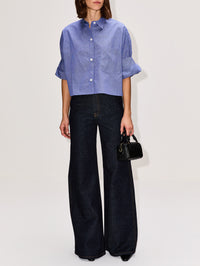 Next Ex Shirt,TWP,WHITE/NAVY,Image 2