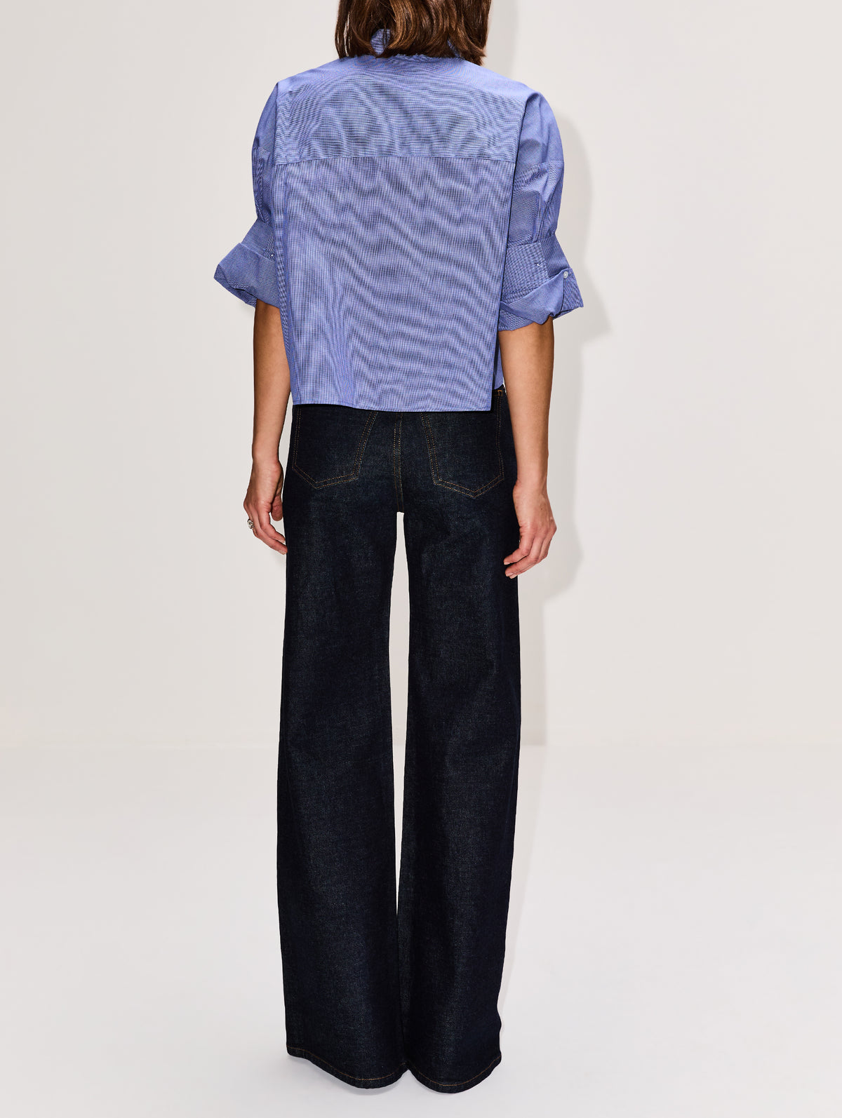 Next Ex Shirt,TWP,WHITE/NAVY,Image 3