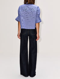 Next Ex Shirt,TWP,WHITE/NAVY,Image 3