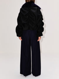 Sanguinetti Bomber Jacket,ANONLYCHILD,BLACK,Image 3