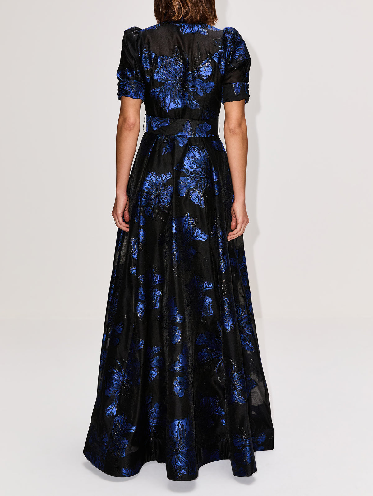 Alexandra Gown,REBECCA VALLANCE,NAVY,Image 4