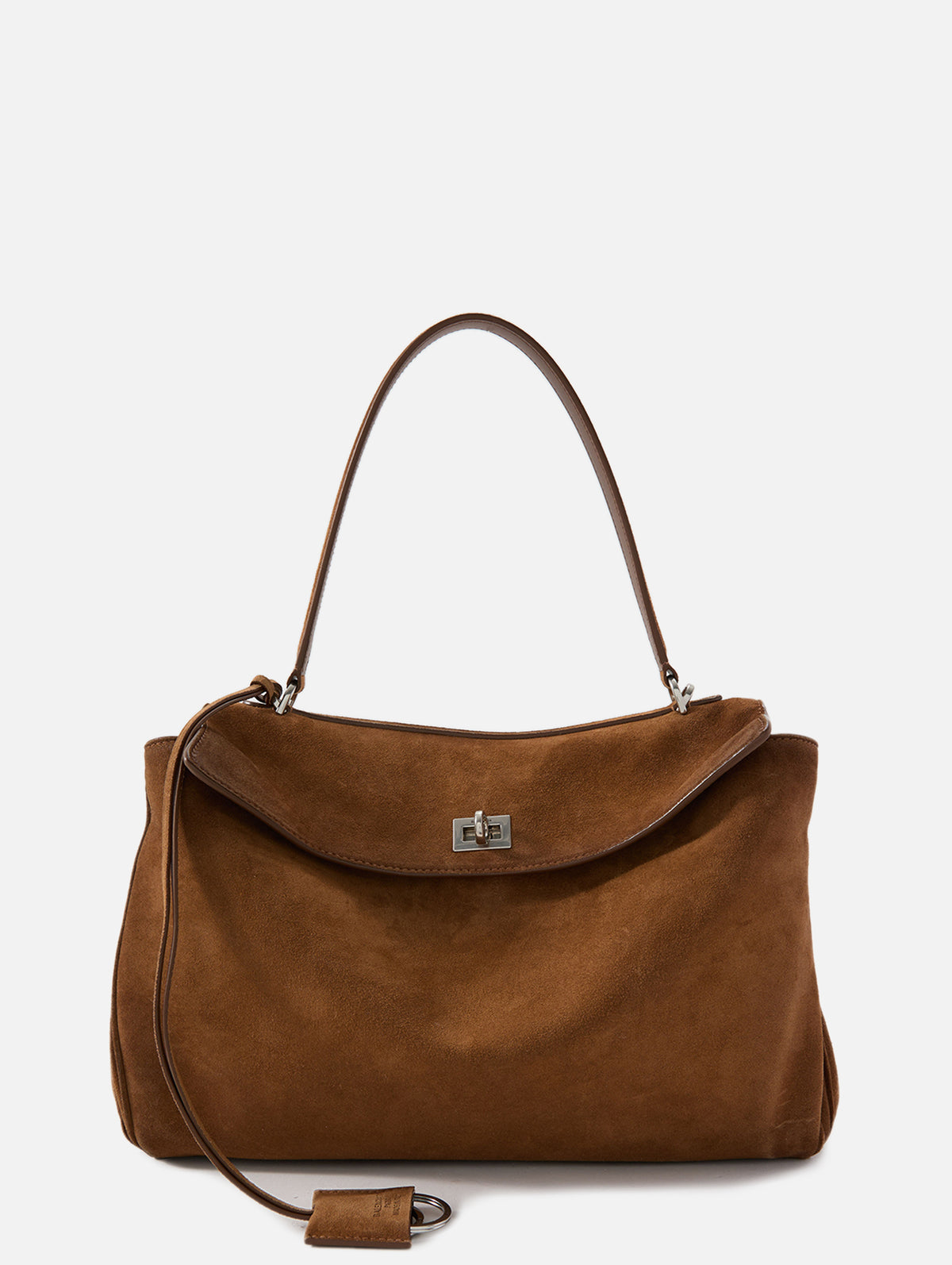 Medium Rodeo Top Handle Bag,BALENCIAGA,CAMEL,Image 1