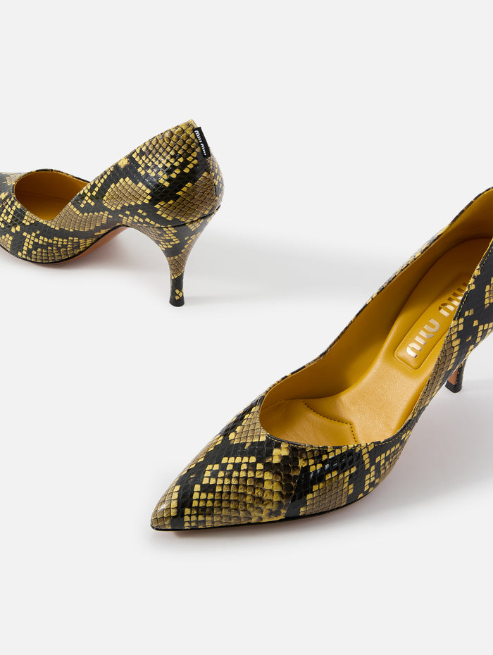 Decollette Pump,MIU MIU,GAILLO,Image 1