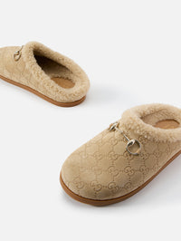 Sol Flat Mule,GUCCI,BUTTERSCOTCH,Image 2