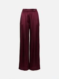 Brooke Pleat Trouser,SABLYN,BORDEAUX,Image 1
