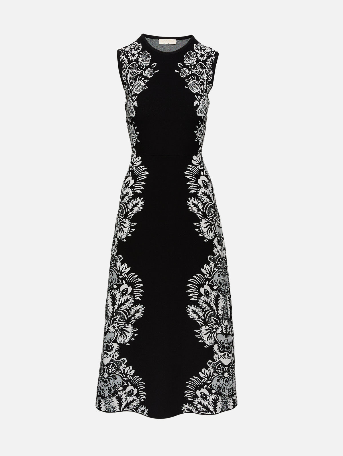 Ulla Johnson - Liana Jacquard Midi Dress in Noir S Ulla Johnson - Liana Jacquard Midi Dress in Noir S