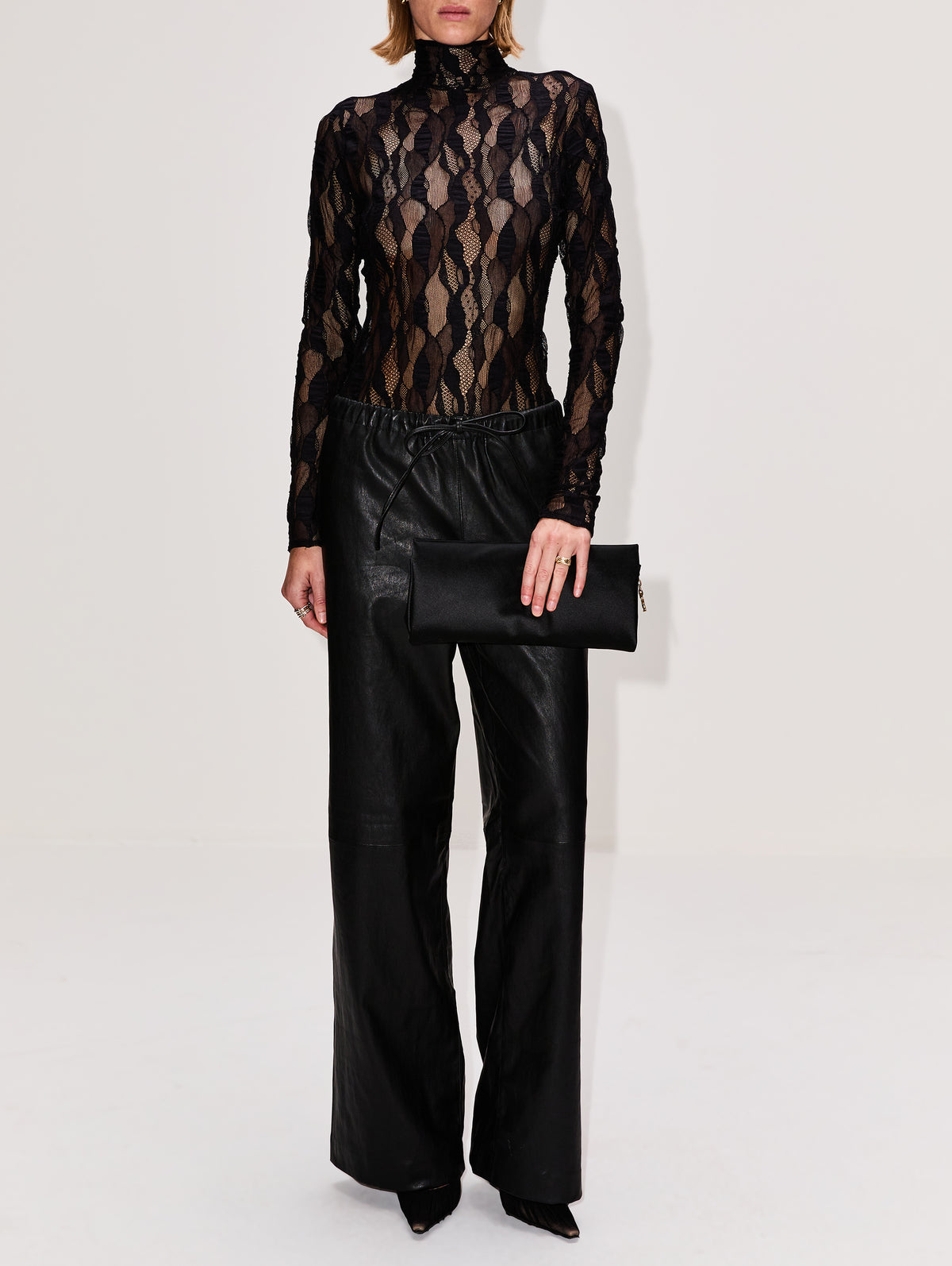 Kauai Drawstring Pant,SPRWMN,BLACK,Image 2