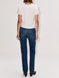 Classic Tee,RE/DONE,VINTAGE WHITE,Image 3