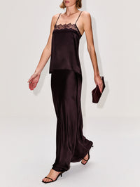 Grace Scallop Trim Maxi Skirt,SABLYN,OAK TREE,Image 3