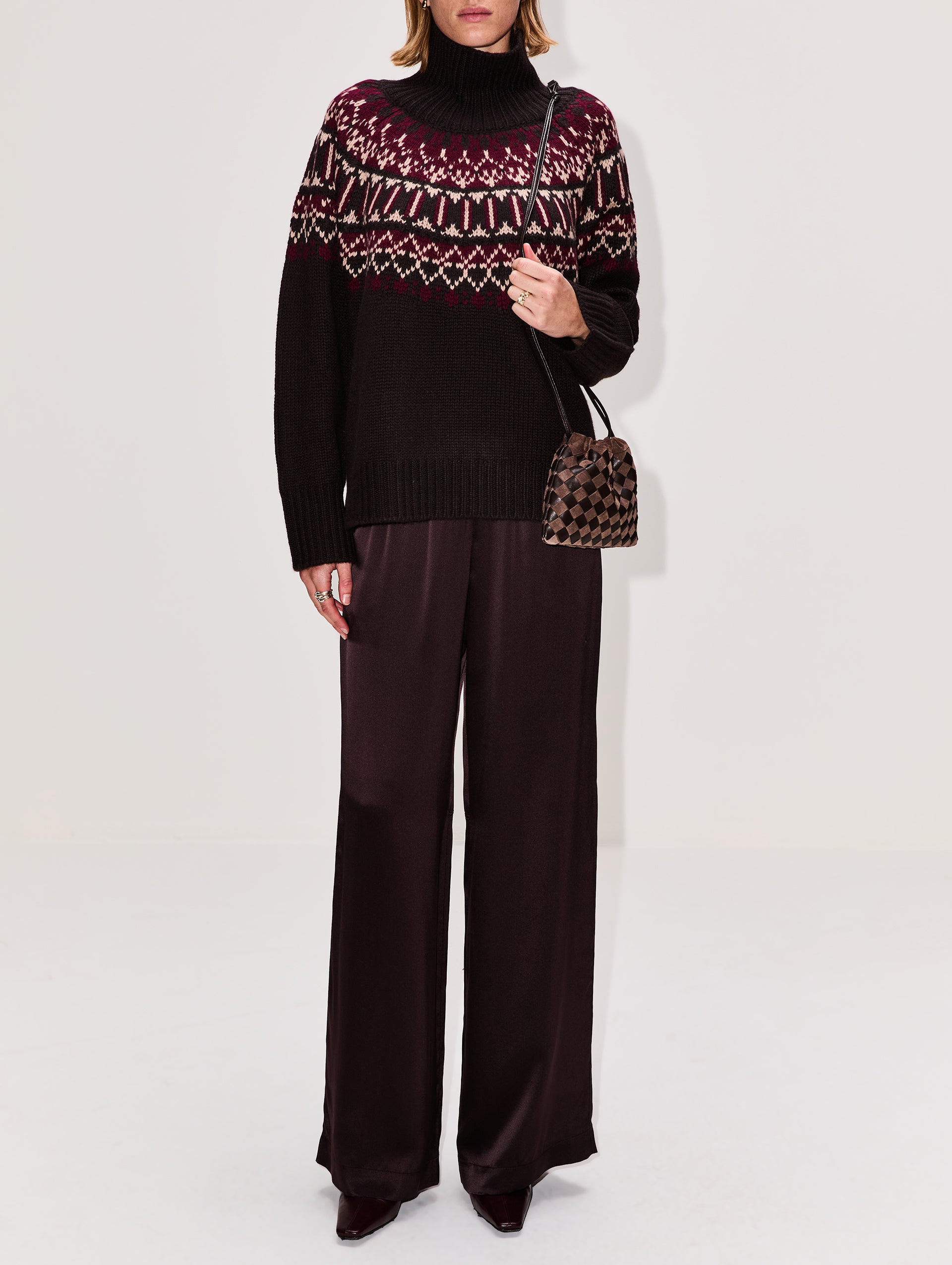 Scottie Fairisle Sweater | SABLYN | elysewalker