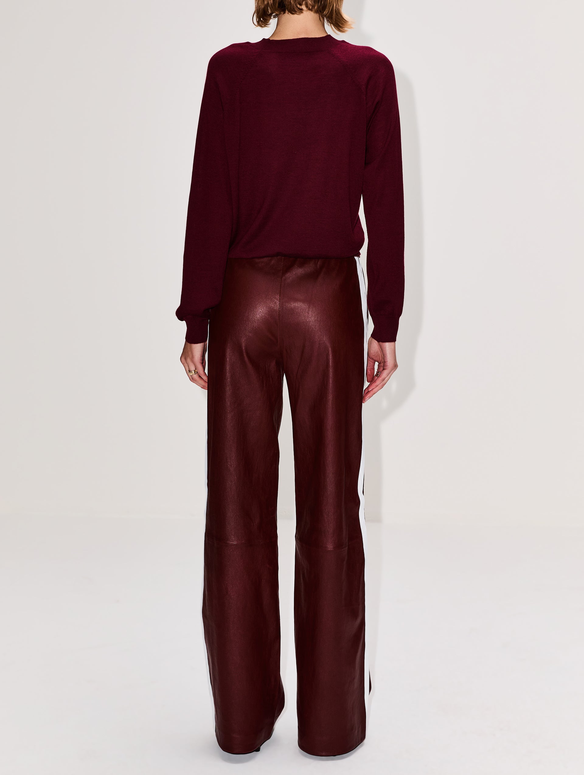 Baggy Athletic Striped Sweatpant | SPRWMN | elysewalker