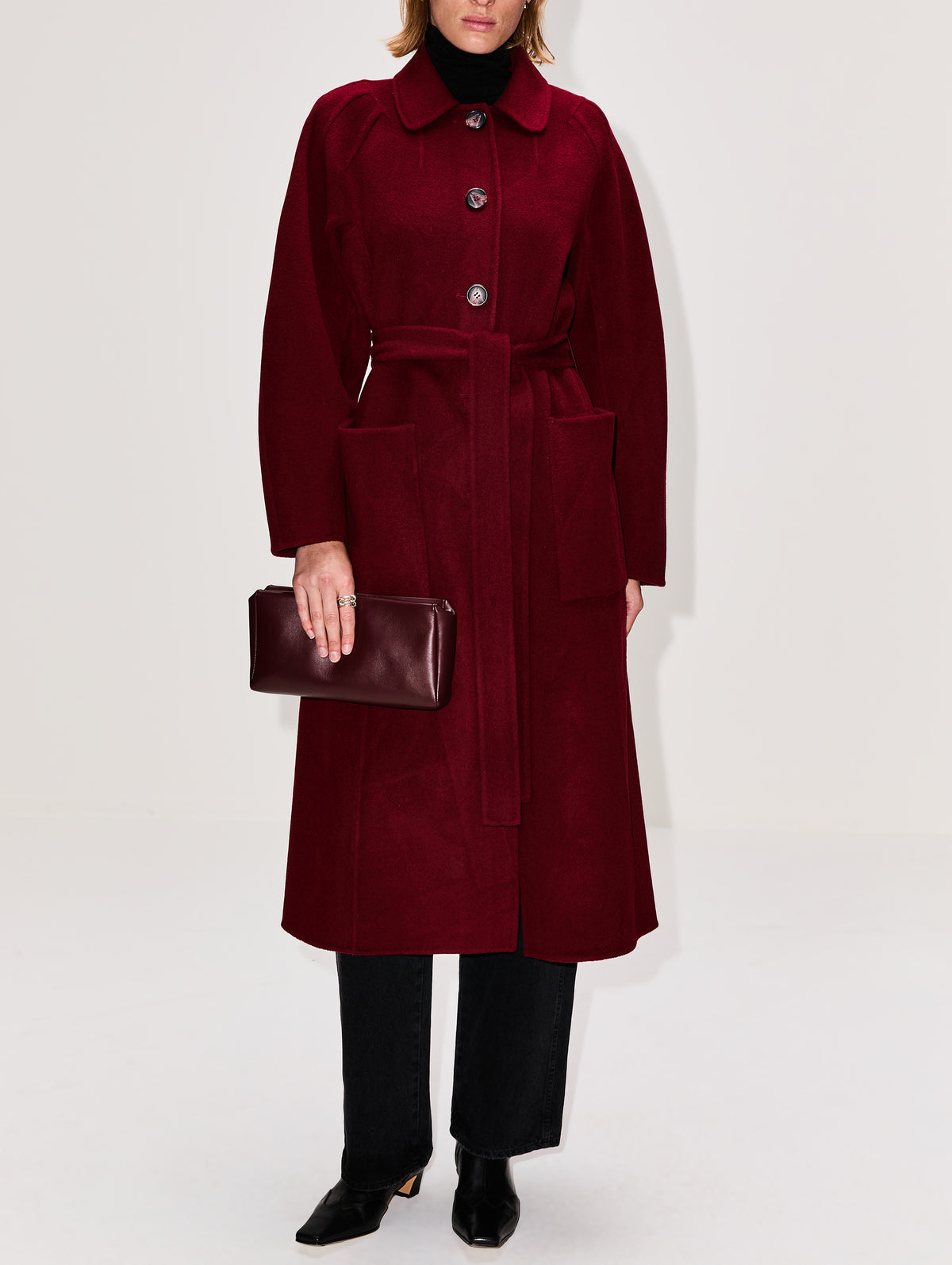Lisbeth Coat,ULLA JOHNSON,CLARET,Image 2