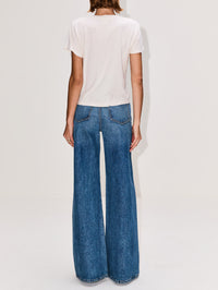 Classic Tee,RE/DONE,VINTAGE WHITE,Image 3