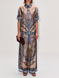 Wanderlust Relaxed Pant,ZIMMERMANN,TAPESTRY BLUE MULTI,Image 2