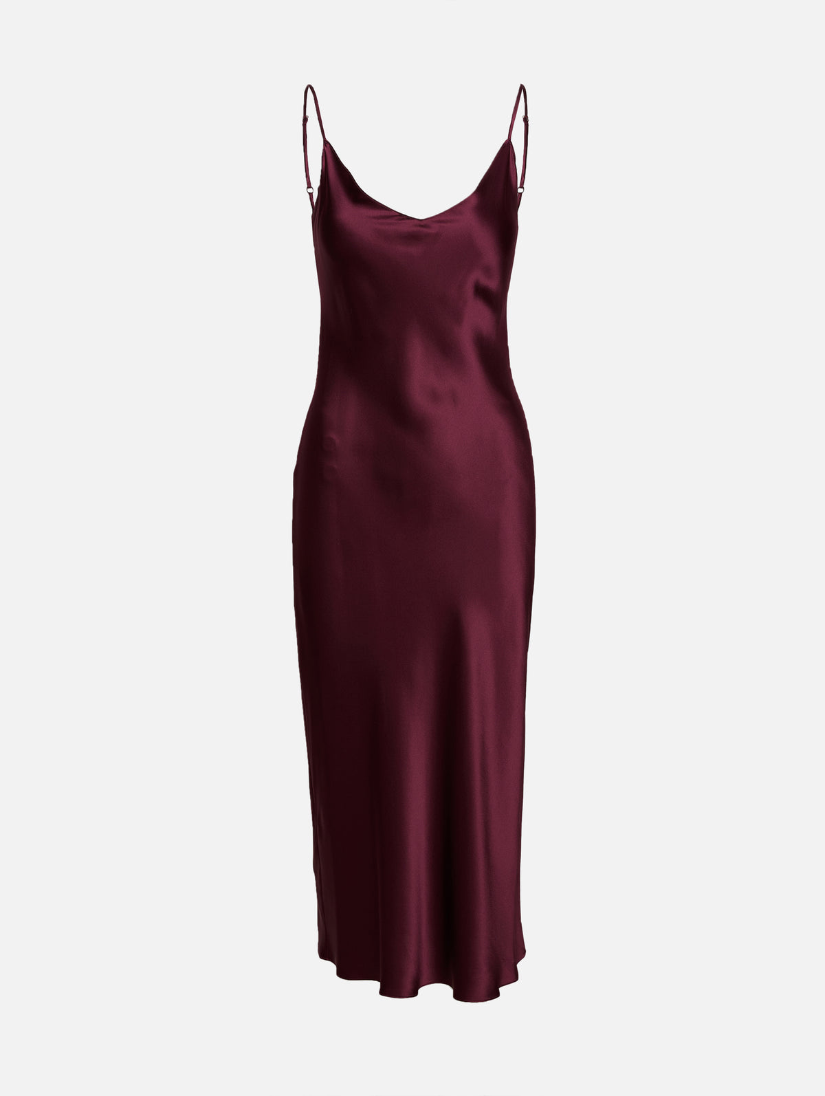 Taylor Bias Cut Dress,SABLYN,BORDEAUX,Image 1