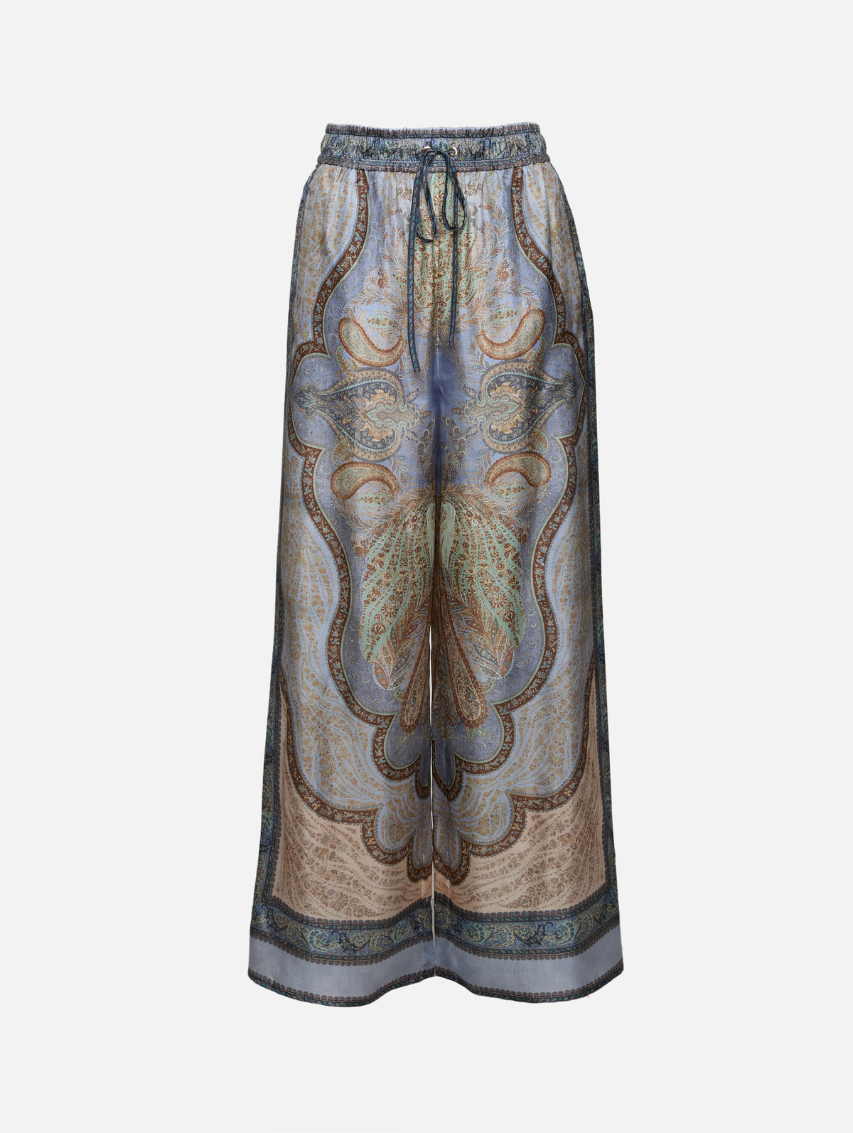 Wanderlust Relaxed Pant,ZIMMERMANN,TAPESTRY BLUE MULTI,Image 1