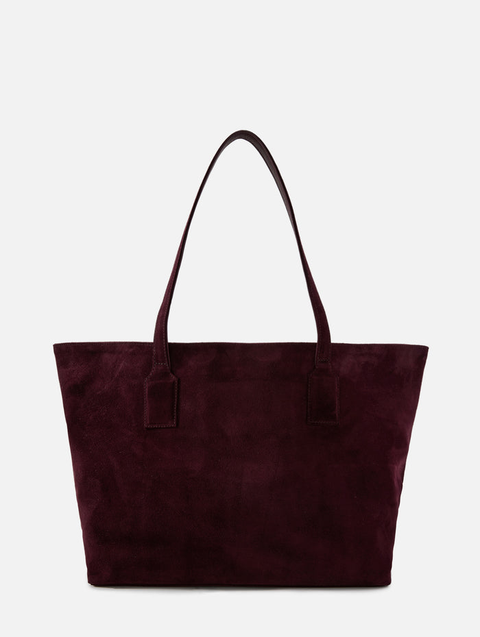 Tatum Tote Bag,ELYSEWALKER LABEL,BURGUNDY,Image 1