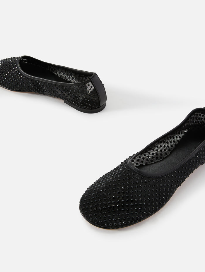 Balla Flat,DEAR FRANCES,BLACK,Image 1