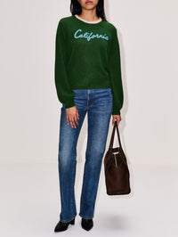 Ryann Sweater,BIRDS OF PARADIS BY TROVATA,GREEN,Image 2