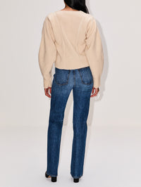 Pernille Cardigan,BY MALENE BIRGER,CREAM,Image 3