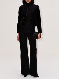 Patti Short Jacket,NILI LOTAN,BLACK,Image 2