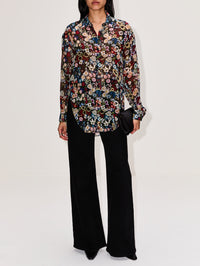 Goya Top,KHAITE,BLACK MULTI,Image 2
