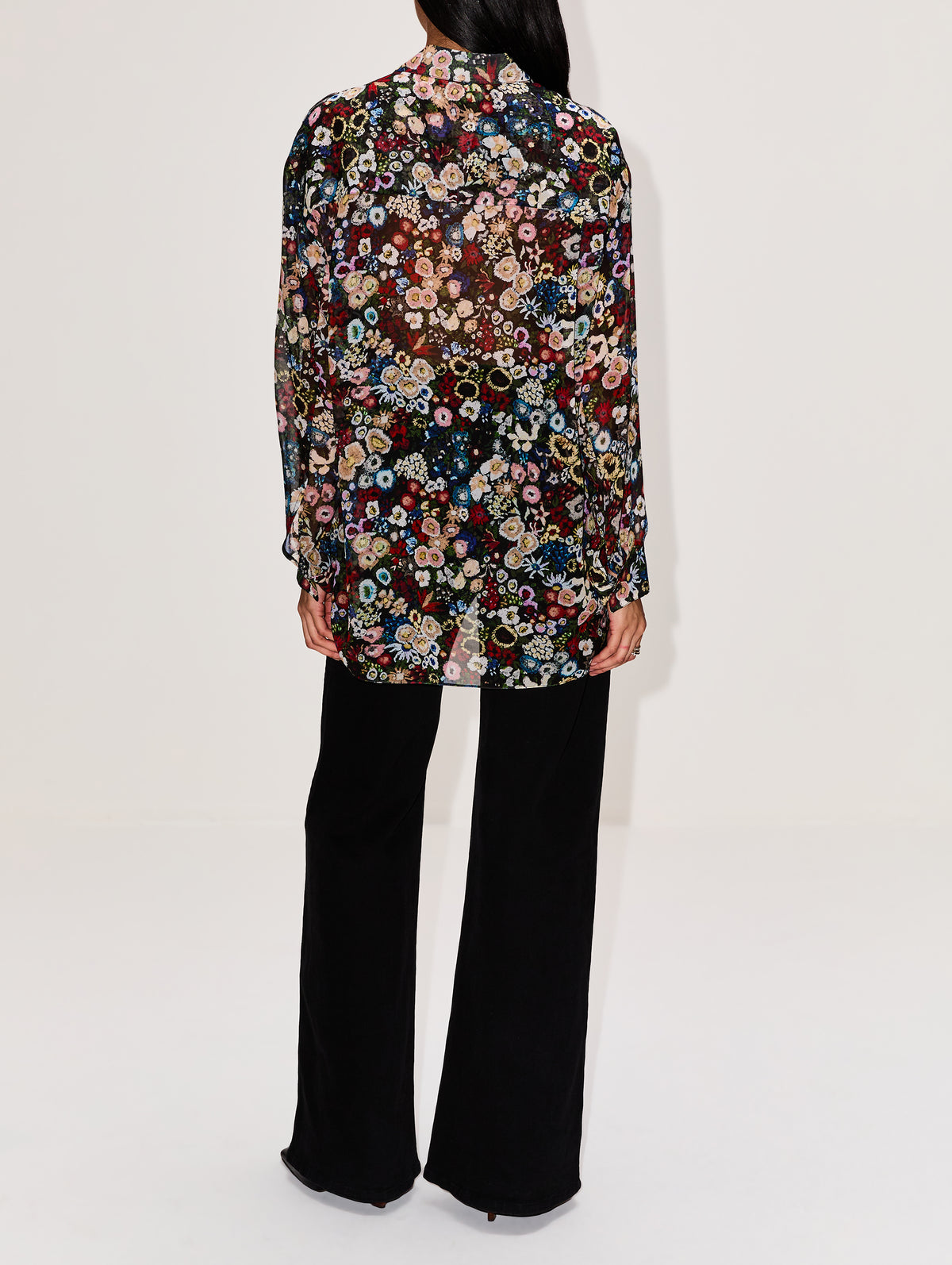 Goya Top,KHAITE,BLACK MULTI,Image 3