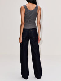 Hillie Tank,FLORE FLORE,MELEE GREY,Image 3