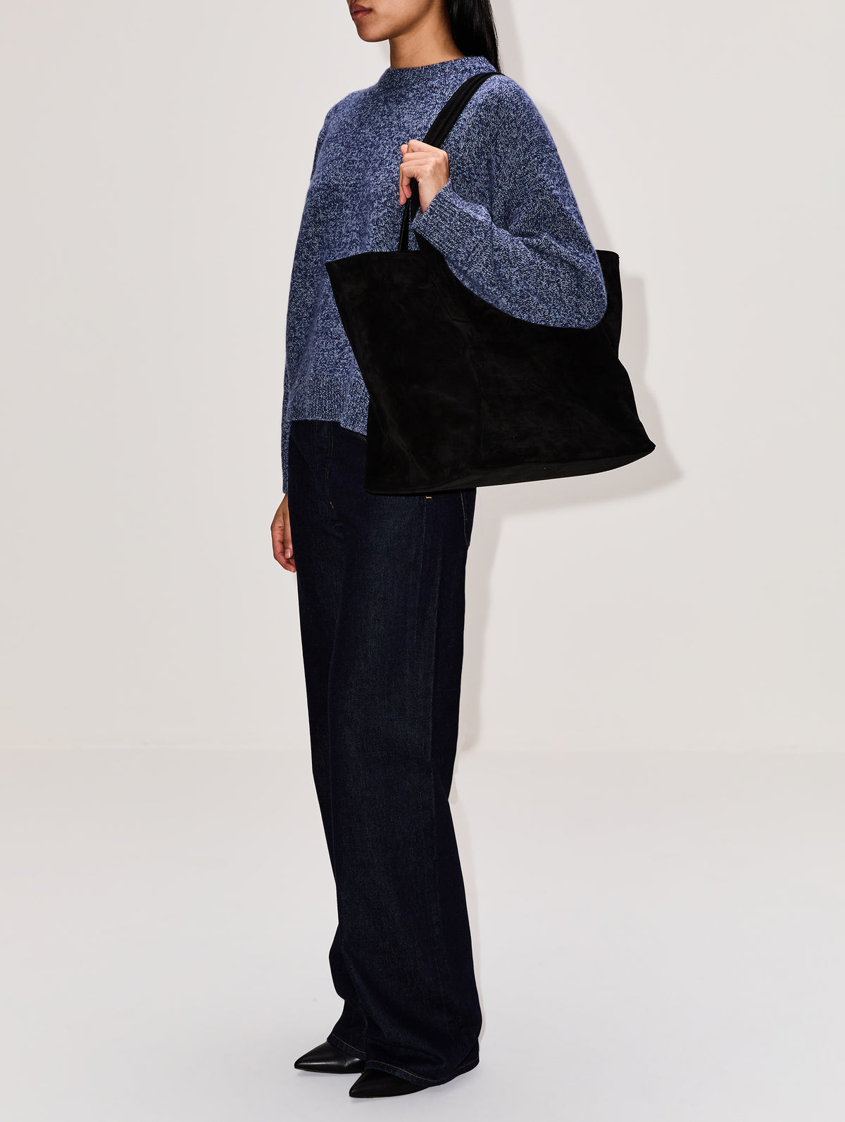 Tatum Tote Bag,ELYSEWALKER LABEL,BLACK,Image 2