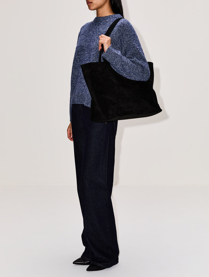 Tatum Tote Bag,ELYSEWALKER LABEL,BLACK,Image 1