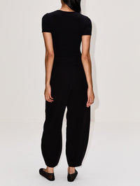 Carlien Trouser,BY MALENE BIRGER,BLACK,Image 4