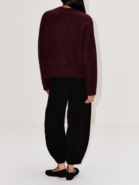 Tomaso Sweater,NILI LOTAN,BURGUNDY,Image 3