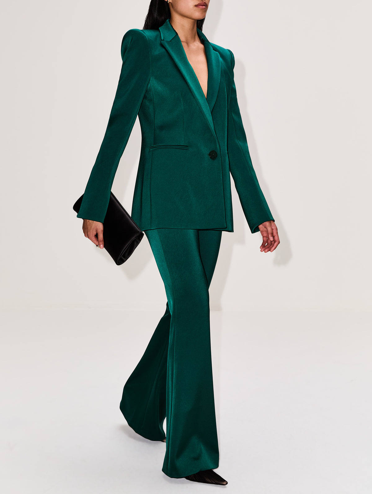 Sculpted Trouser,GALVAN,PINE,Image 3