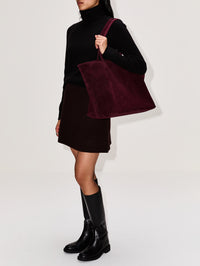 Tatum Tote Bag,ELYSEWALKER LABEL,BURGUNDY,Image 2
